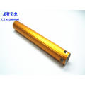 OEM & ODM colorful anodize  finish punch mill hole  pipe tube  stand bracket  aluminum  profile